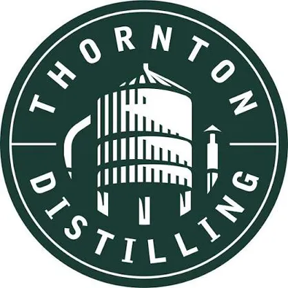 Thornton Distilling logo Thornton Distilling logo