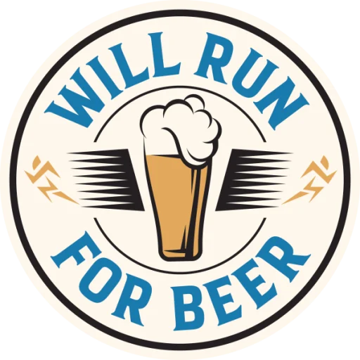 Will Run for Beer logo